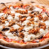 Pizza Funghi & Salsiccia
