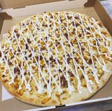 Chicken Bacon Ranch Pizza