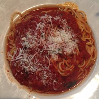 Spaghetti with Marinara Sauce Lunch