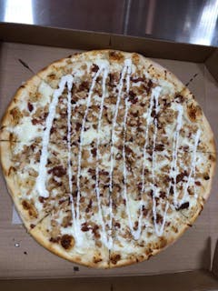 Chicken Bacon Ranch Pizza