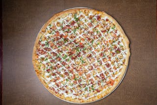 Bacon Chicken Ranch Pizza