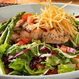 Grilled Salmon Salad Lunch