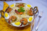 Shrimp Dum Biryani Family Feast Pack Combo