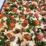 Italian Sausage & Broccolini Pizza Slice