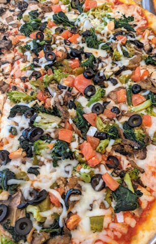 Pizza Box (Open in Car) - Picture of Giovanni's Pizza and Pasta, Whitehouse  Station - Tripadvisor