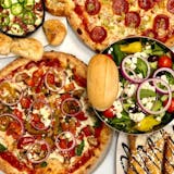 Medium Package: Pizza & Salad (serves 15-20)