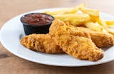 Chicken Strips With Fries