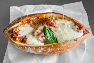 Meatball Parmesan Sandwich
