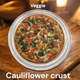 Veggie Cauliflower Crust Pizza