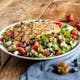Berry & Goat Cheese Salad with Chicken