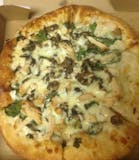 Spinach Chicken Alfredo Pizza