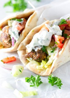 Lamb Gyro on Pita