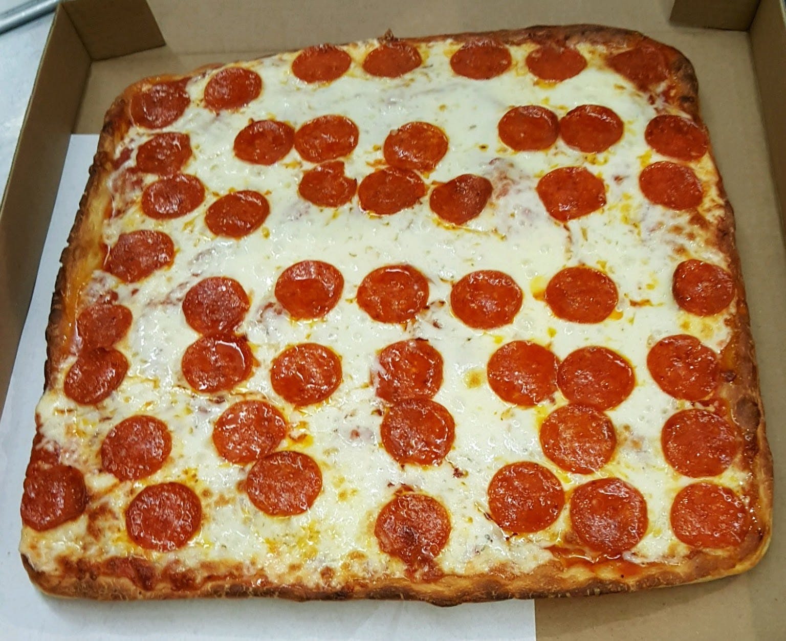 Square Sicilian Deep Dish Pizza