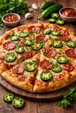 Jalapeño pizza 