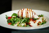PEACHES, PROSCIUTTO, BURRATA SALAD