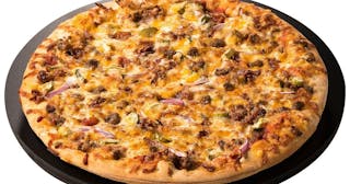 Bacon Cheeseburger Pizza