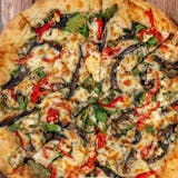 Portabella Mushrooms Pizza