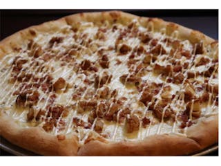 Chicken Alfredo Pizza