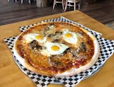 Eggplant Shakshuka Pizza