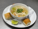 Chicken vegetables soup