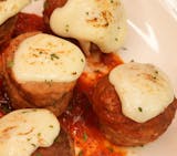 Italian Meatball Parmigiana Appetizer