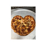 Valentine's Heart Pizza