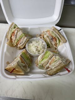 Ham & Cheese Club Sandwich