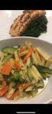 Whole Wheat Penne Primavera with Cream Sauce