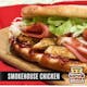 Smokehouse Chicken Flatbread Sandwich