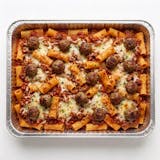 #15 Baked Ziti with 20 Meatballs Catering