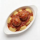Ravioli with Two Meatballs