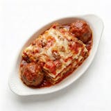 Lasagna with Two Meatballs
