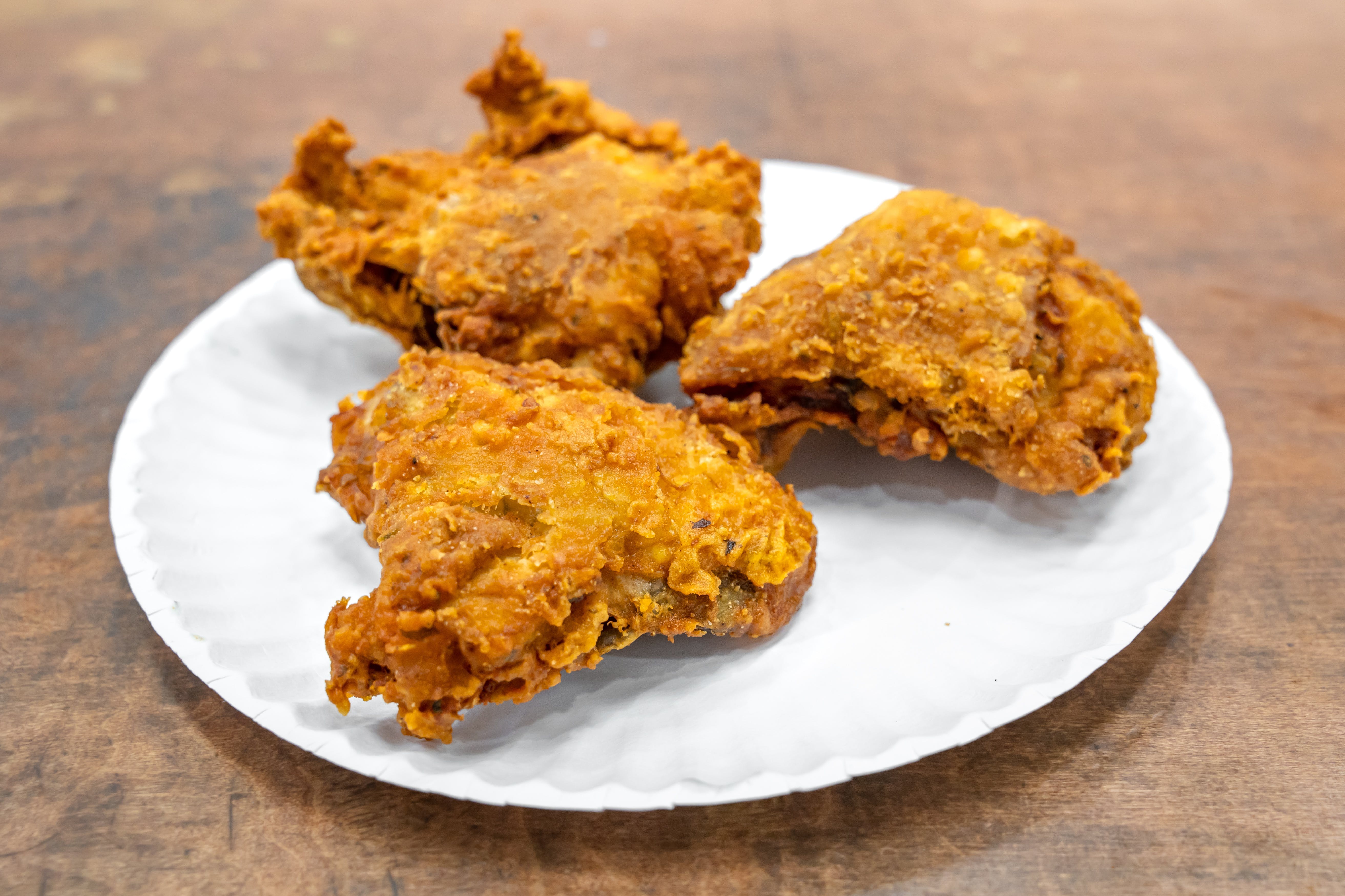 2. 6 pcs Mixed  chicken with Fries