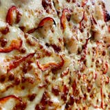 Alfredo Shrimp Pizza