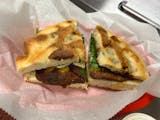 Eggplant & Spinach Panini Focaccia Sandwich