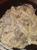 Pasta with Steak Alfredo