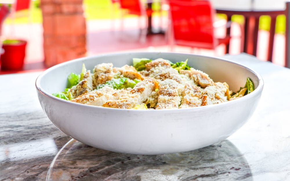 Order Julius Caesar Salad - Regular food online from Center Court Pizza & Brew store, League City on bringmethat.com