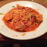 Shrimp Fra Diavolo Over Pasta