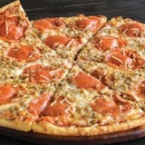 XLNY® Giant Pepperoni & Ground Sausage Pizza Special