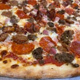 Mid City Meat Monster Pizza