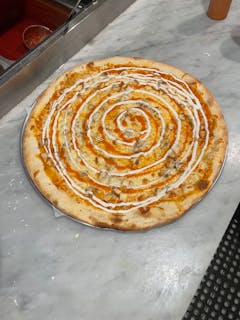 Spicy Buffalo Chicken Pizza