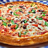 10'' Small Village 10 Topping Special Pizza