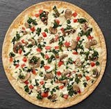 Garlic Spinach Pizza