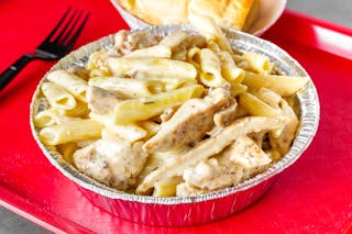 Pasta with Grilled Chicken & Alfredo