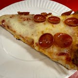 Pepperoni Chicago Pizza Slice