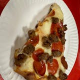 Pepperoni & Sausage Chicago Pizza Slice