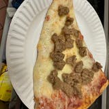 Sausage NY Style Pizza Slice