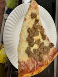 Sausage NY Style Pizza Slice