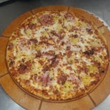 Hawaiian Thin Crust Pizza