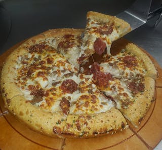 Open Face Calzone